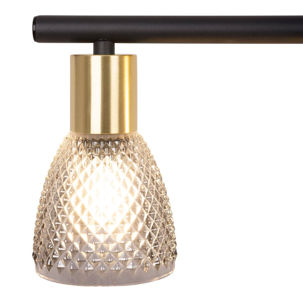 Näve Lindita Hanglamp - 5 Spots Metaal Glas 82cm