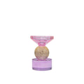 Amber en Purple Kaarsenhouder H14cm - Aulica