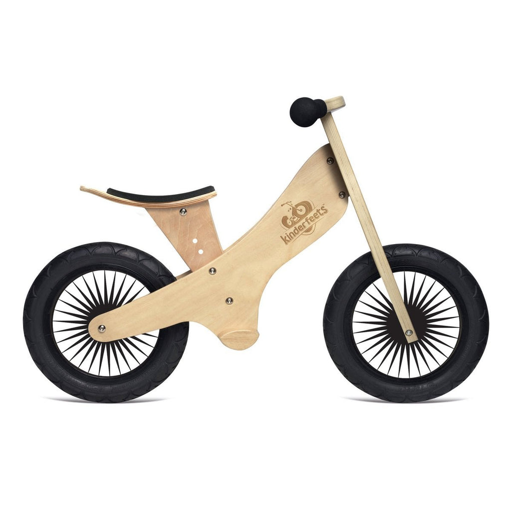 Kinderfeets Retro houten loopfiets - Naturel - Vanaf 2 jaar