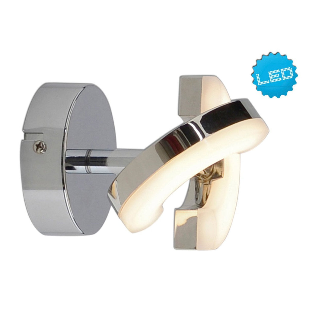 Näve Affi LED Plafondspot - Zwart 8cm