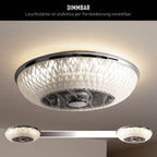 Näve Viento LED Plafondlamp met Ventilator 55cm