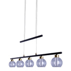 Näve Hanglamp - Zwart Glas 90cm LED