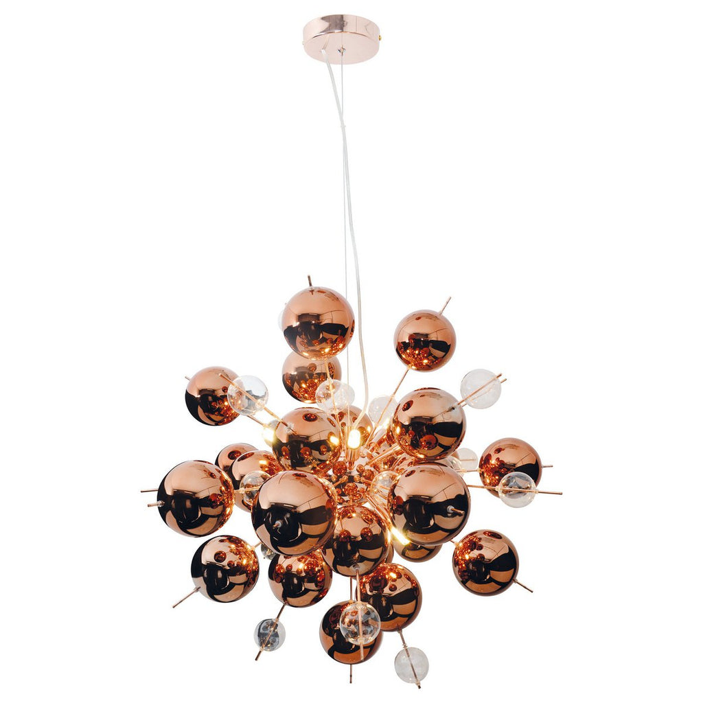 Näve Hanglamp Explosie - Glas Metaal 65cm