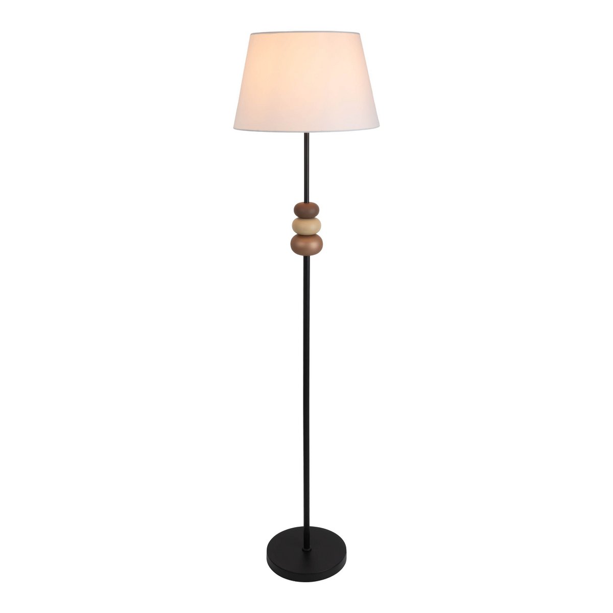 Näve Elina Staande Lamp 155cm Zwart/Wit
