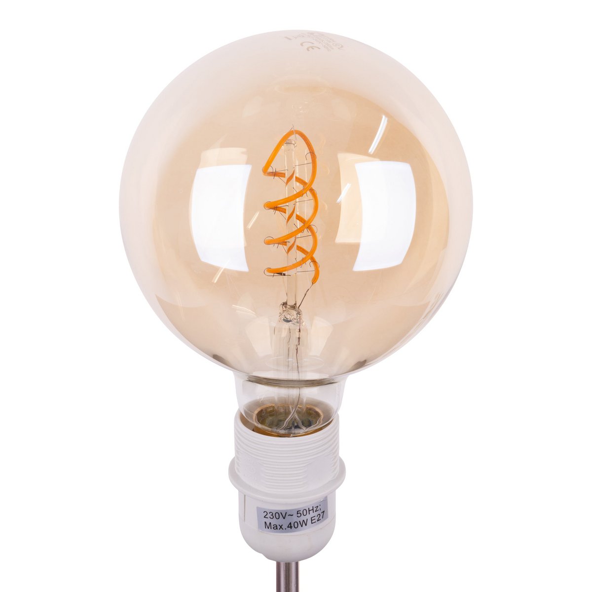 Näve LED Filament Lamp E27 5W Amber - 2 Stuks