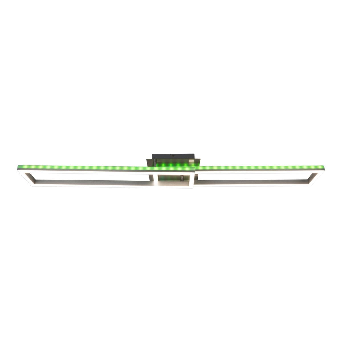 LED CCT-plafondlamp + RGB-backlight "Bantry" met veel functies, 115 cm lang, inclusief afstandsbediening