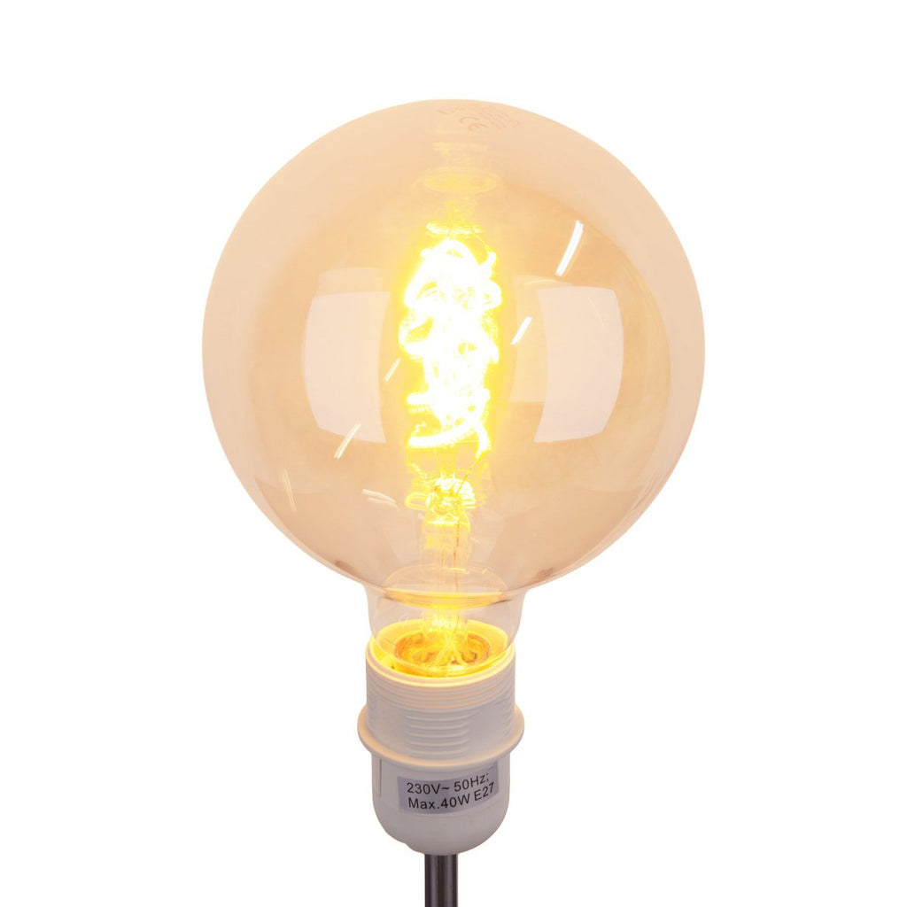 Näve LED Filament Lamp E27 5W Amber - 2 Stuks