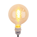 Näve LED Filament Lamp E27 5W Amber - 2 Stuks