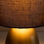 Näve Taflamp Aurum 33cm Goud/Zwart E14