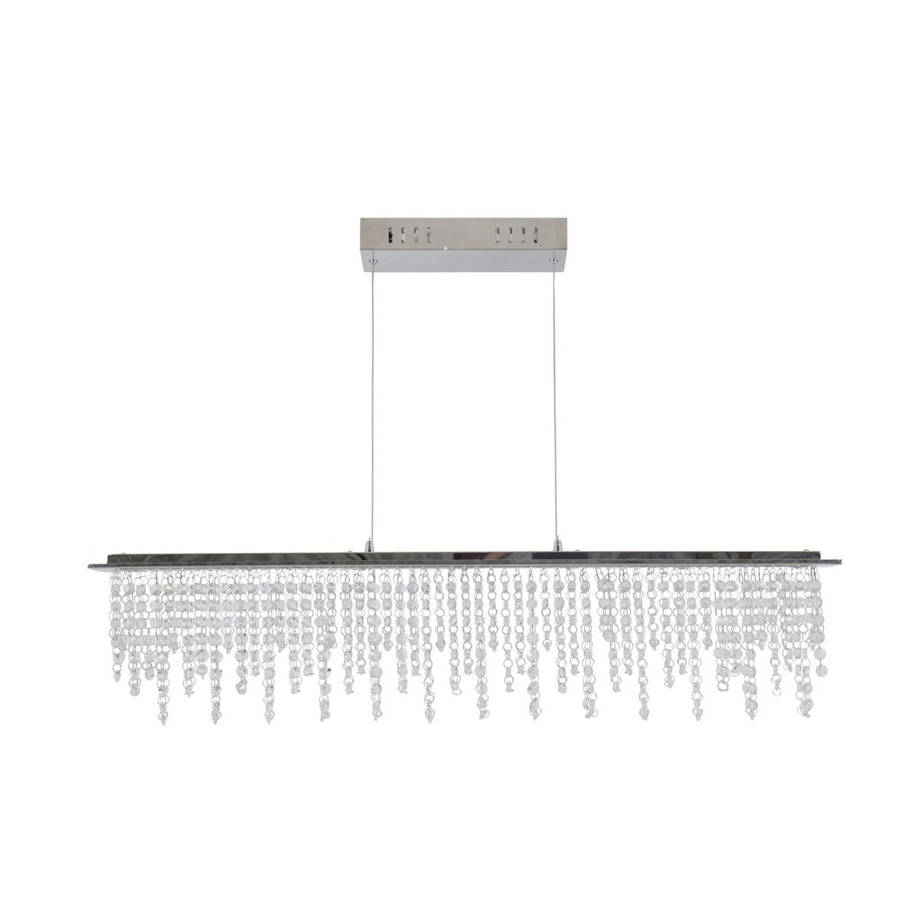 LED Hanglamp Diamanten Näve - Kristalglas Chroom