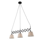Näve Adrienne Hanglamp Schaarlamp Bruin 52-100cm