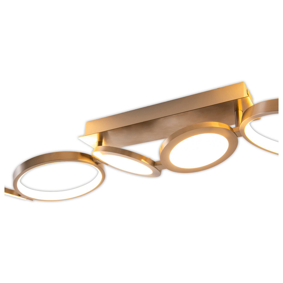LED Plafondlamp Stelari 100cm - Wit Metaal