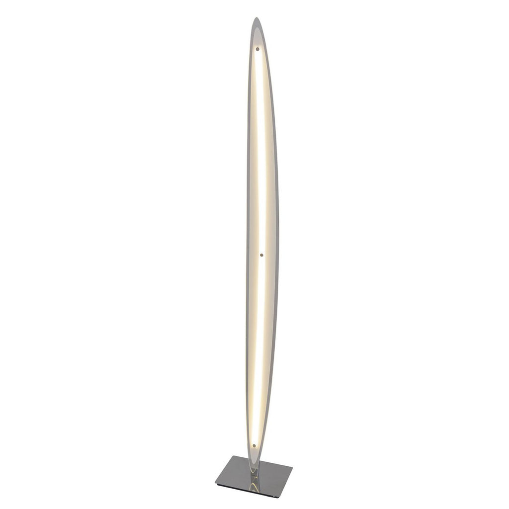 LED-vloerlamp Surf - Beige 131cm