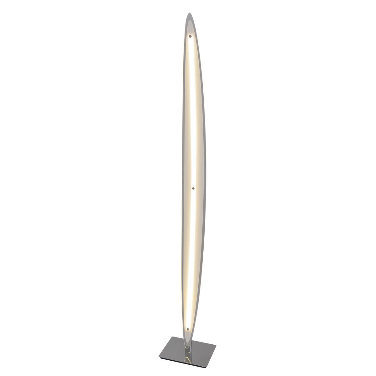 LED-vloerlamp Surf - Beige 131cm