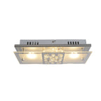 LED Plafondlamp Chur 30cm Zilver Näve