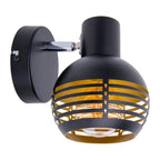 Näve Wand- Plafondlamp Casco Metaal Zwart Goud