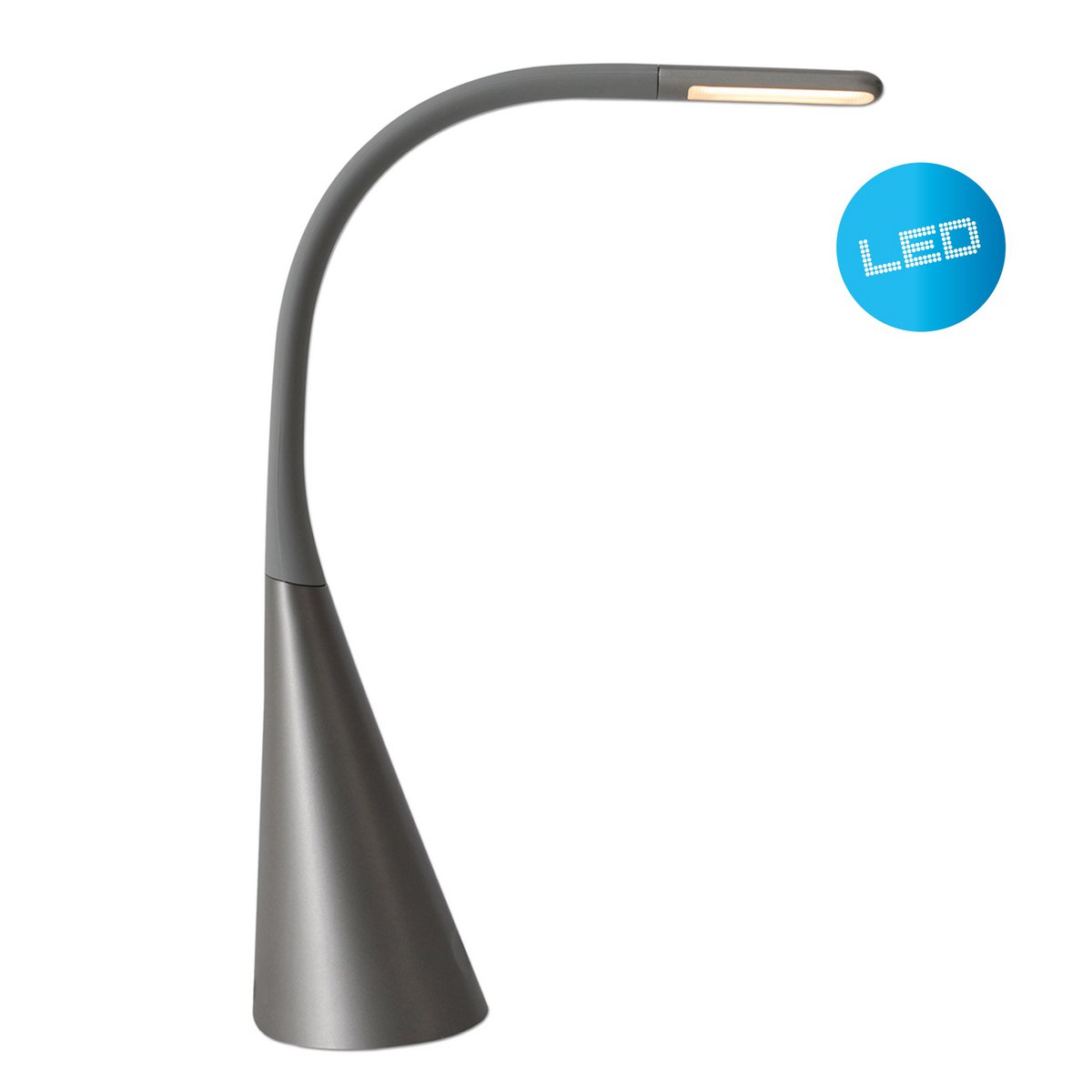 LED Tafellamp Alf - Grijs 65cm Dimbaar
