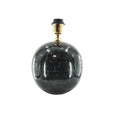 Disco Tafellamp - Glas - Zwart - 20x20x20cm