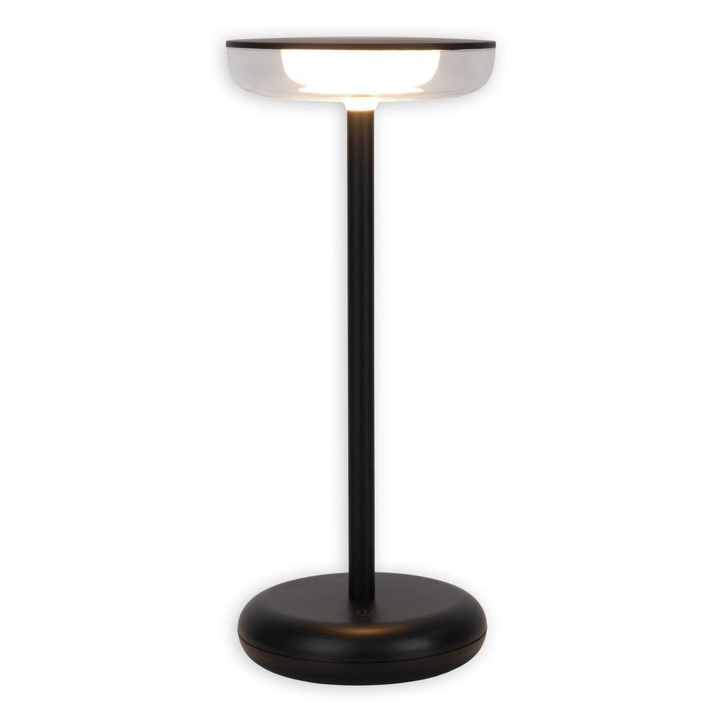 Näve Pasi Tabletlamp - Zwart 26cm Dimbaar