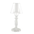 Glazen kandelaar H24.5cm - Transparant