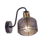 Näve Foro Wall Lamp - Black Metal E27