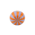 Candy Swirl Kandelaar - oranje/lila, 10x10x10cm