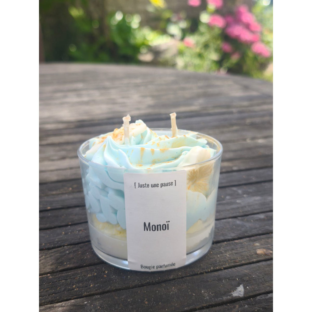 Juste une pause Solar Escape Chantilly-kaars - Monoï 200g