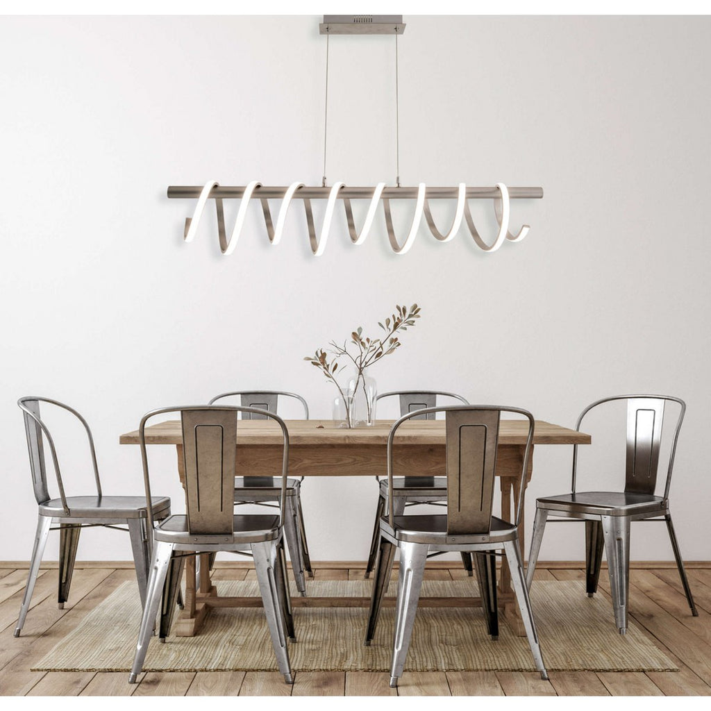 Näve Leuchten Belleza LED-hanglamp 100cm - Wit Design
