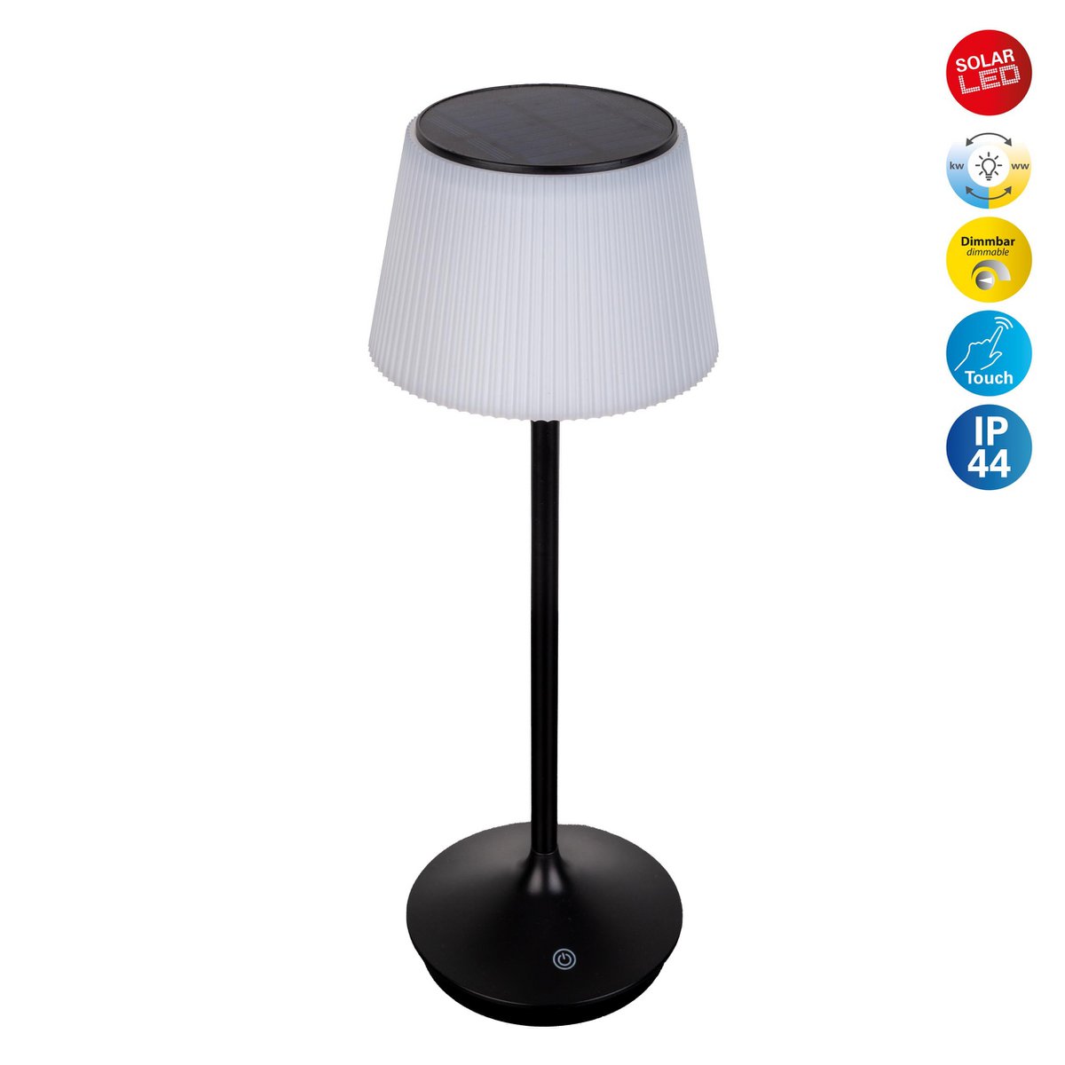 Näve Emmi LED Tafellamp - 38cm Zwart