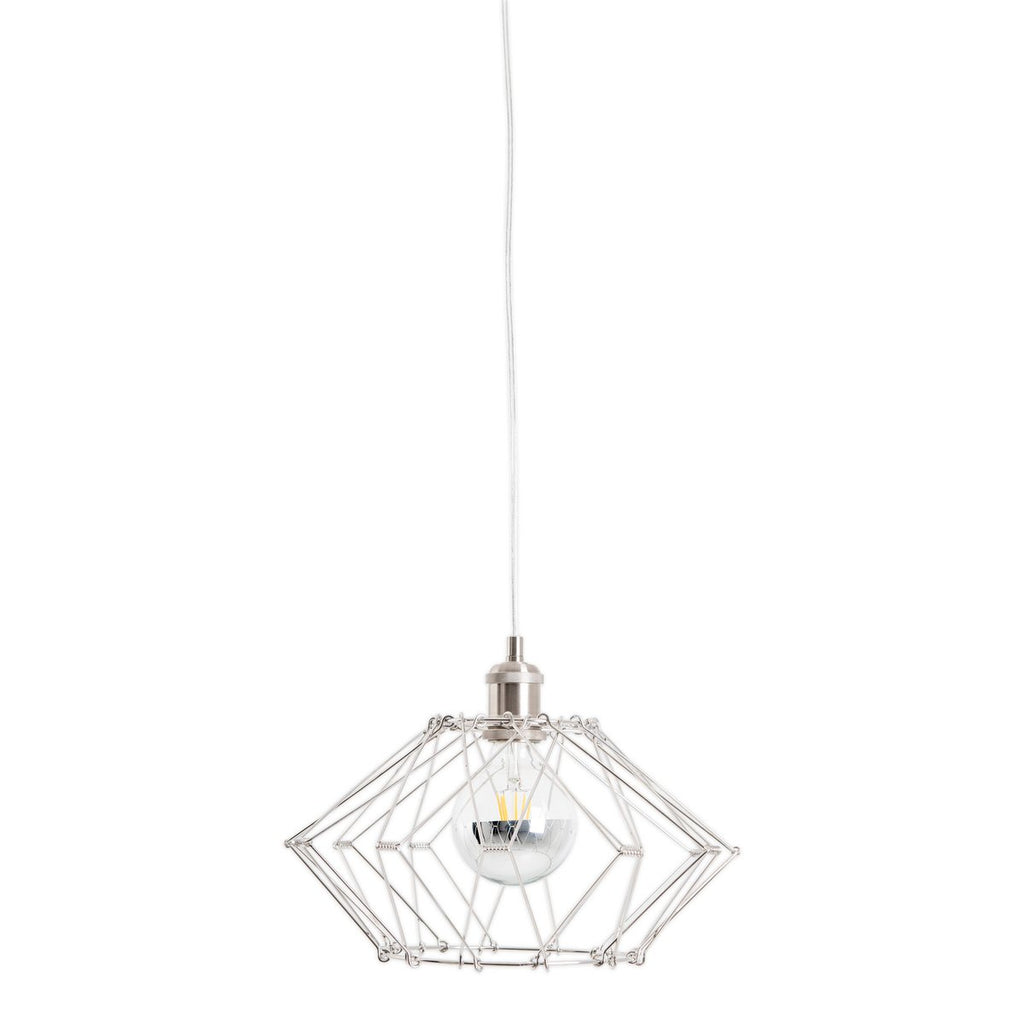 Näve Fyn Hanglamp Metaal 40cm Zilver