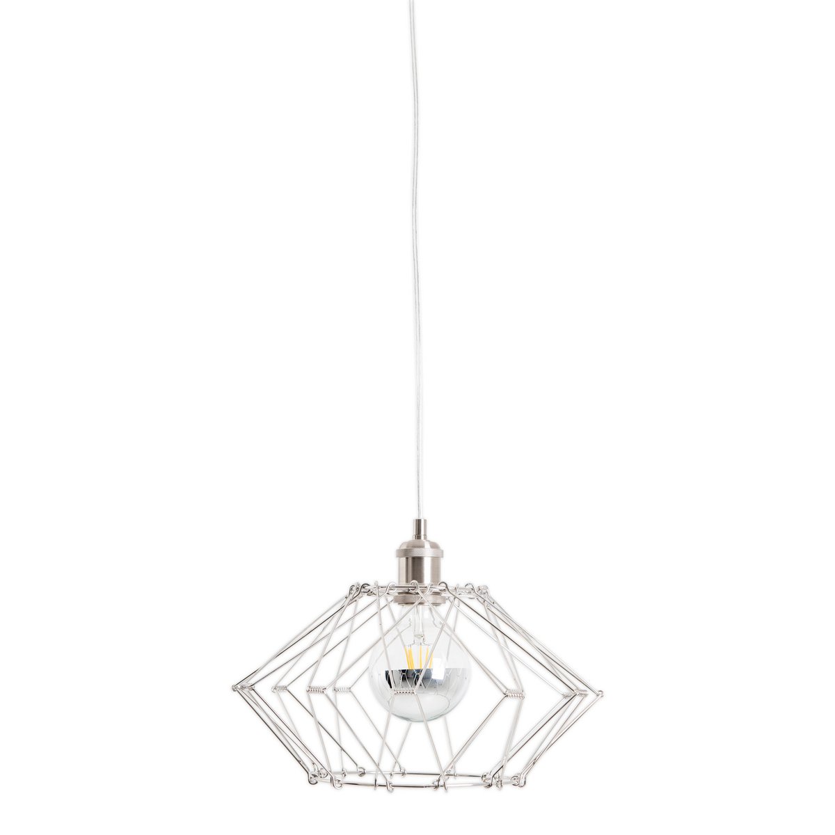 Näve Fyn Hanglamp Metaal 40cm Zilver