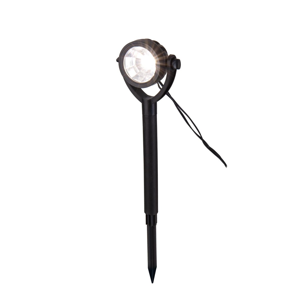 Solar tuinspies set 6-delig 475cm zwart