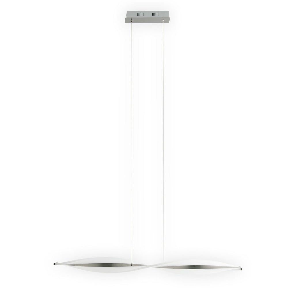 Näve Nina LED Hanglamp - Zilver 115cm