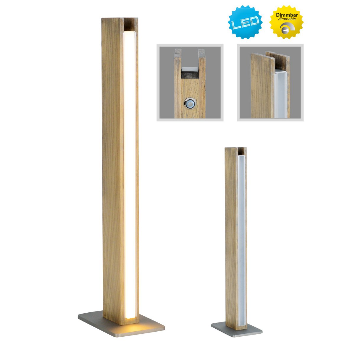 Näve LED Tafellamp - Ash 51cm Dimbaar