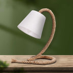 Näve Tafellamp Touw - Wit 35cm E14