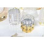 Raye Moi Golden Booker Kandelaar - Goud Glas 9,5cm