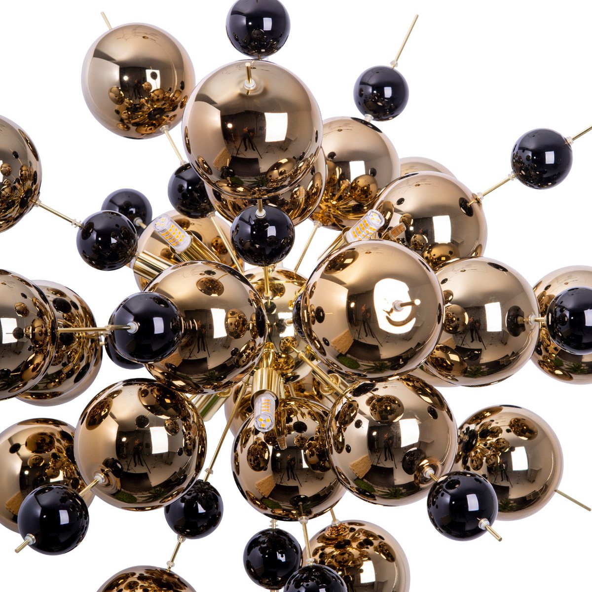 Näve Explosie Hanglamp - Goud 65cm