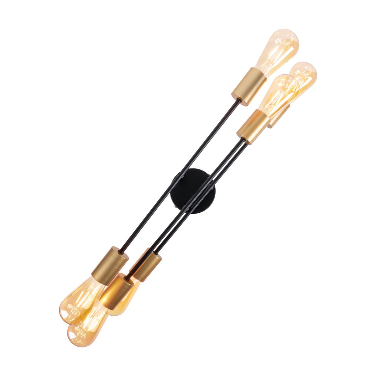 Näve Modo Plafondlamp 6-vlam Zwart 54,5cm