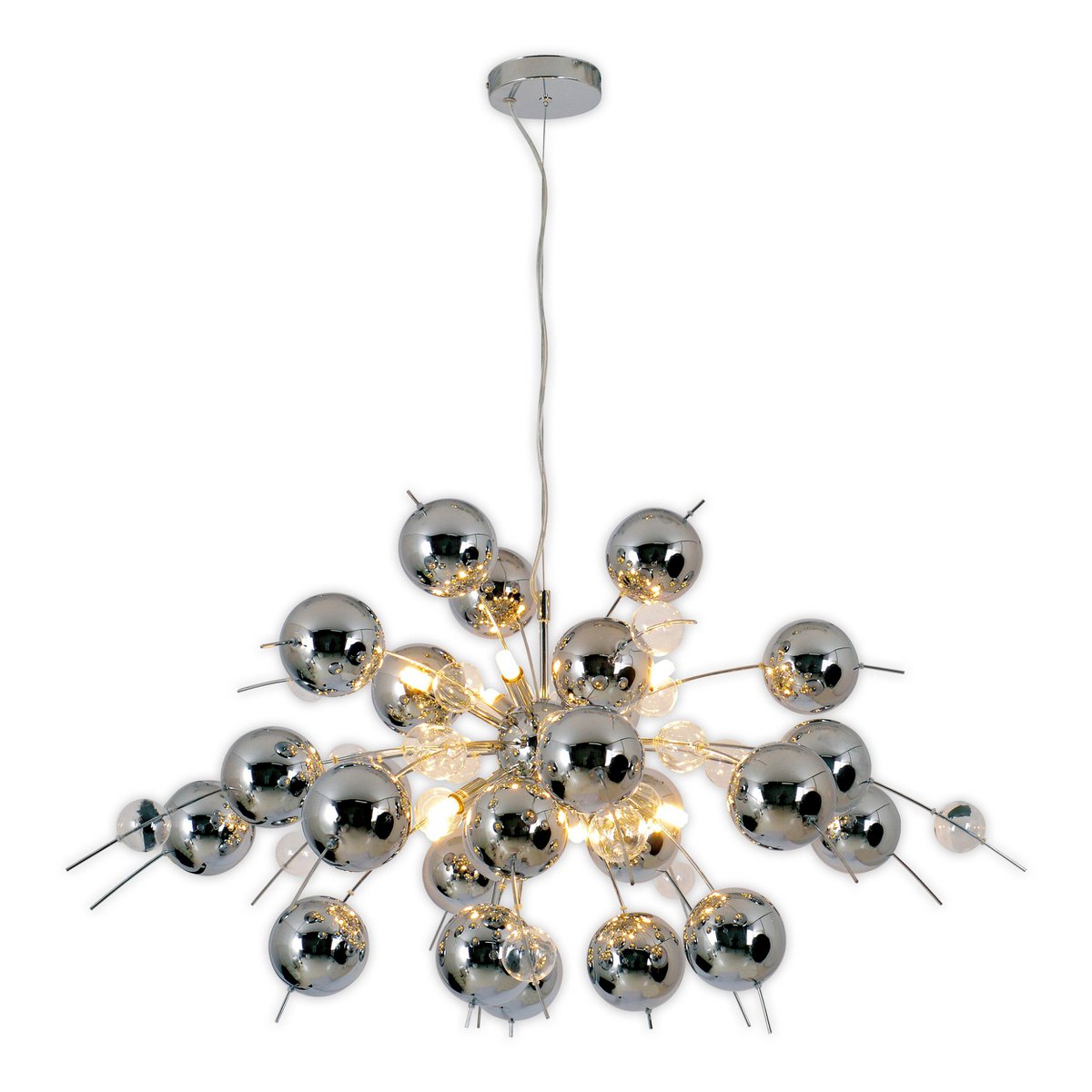 Näve Explosie Hanglamp Chroom Ø98cm G9