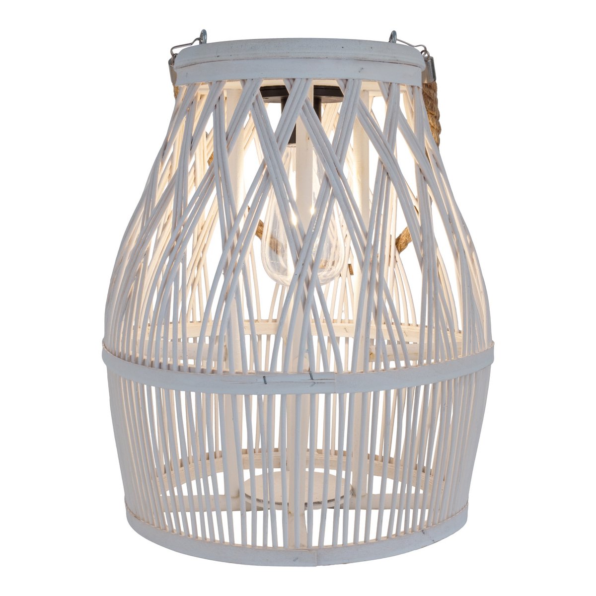 Näve Korbinian Solar Lamp - Rattan 34cm