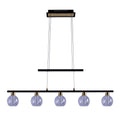 Näve Hanglamp - Zwart Glas 90cm LED