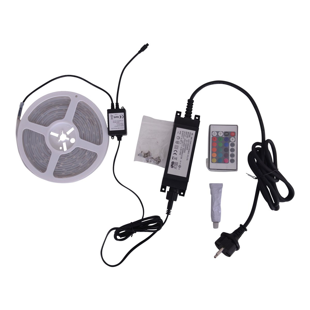 LED Strip Buiten 500cm 24W Warm Wit Dimbaar