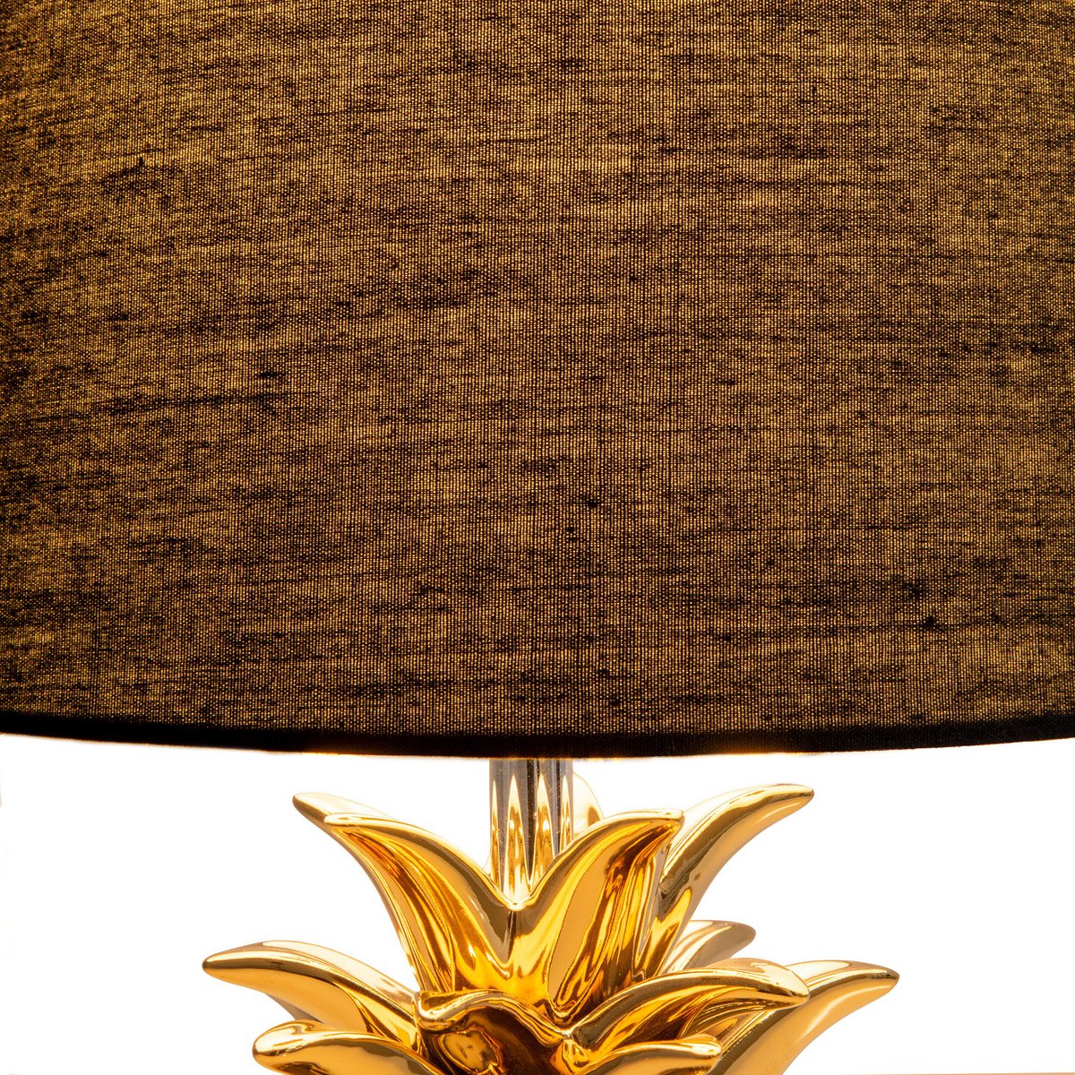 Näve Leuchten Tafellamp Ananas - Goud 45cm