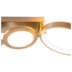LED Plafondlamp Stelari 100cm - Wit Metaal