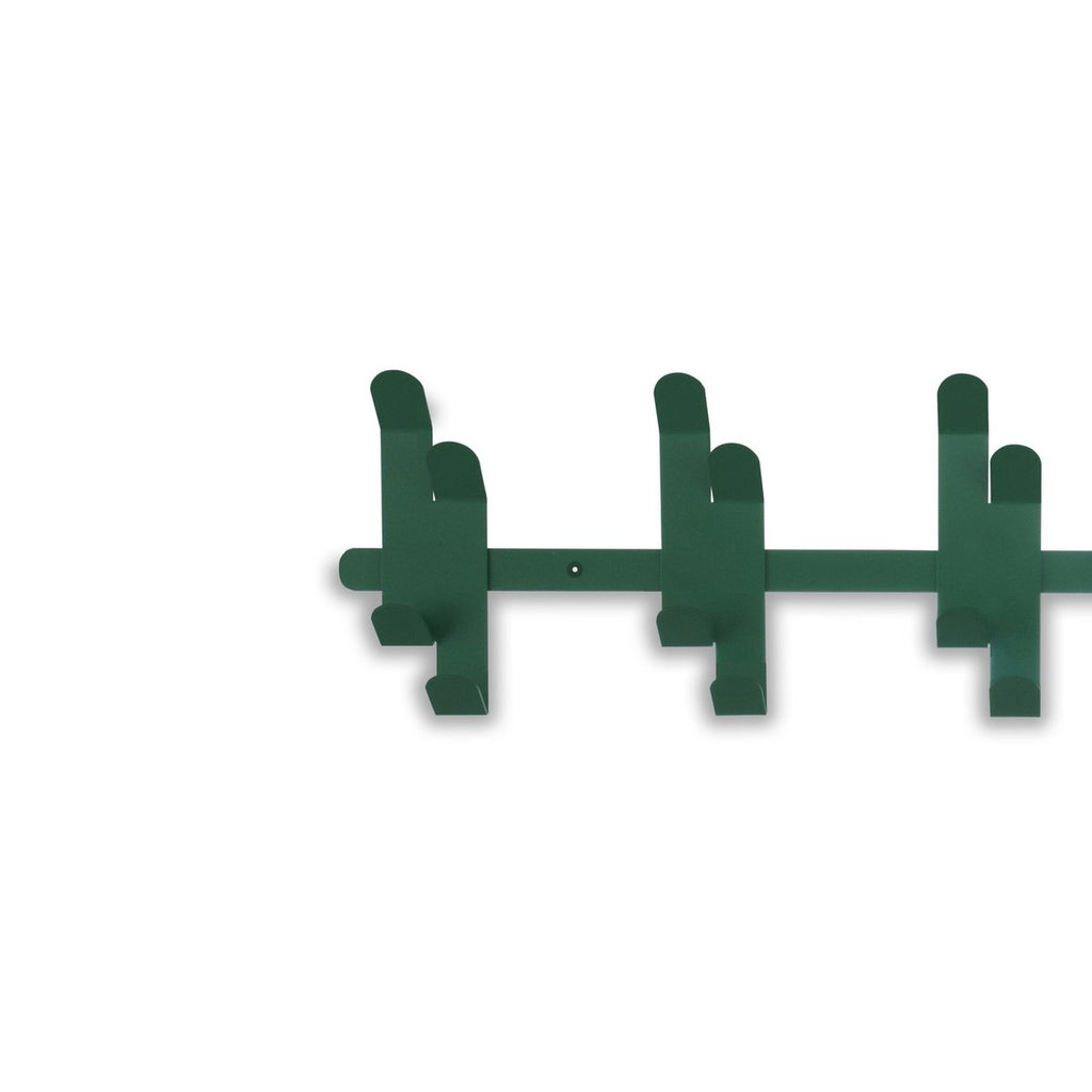 Gorillz Origami Wandkapstok - Groen - 10 Dubbele Haken