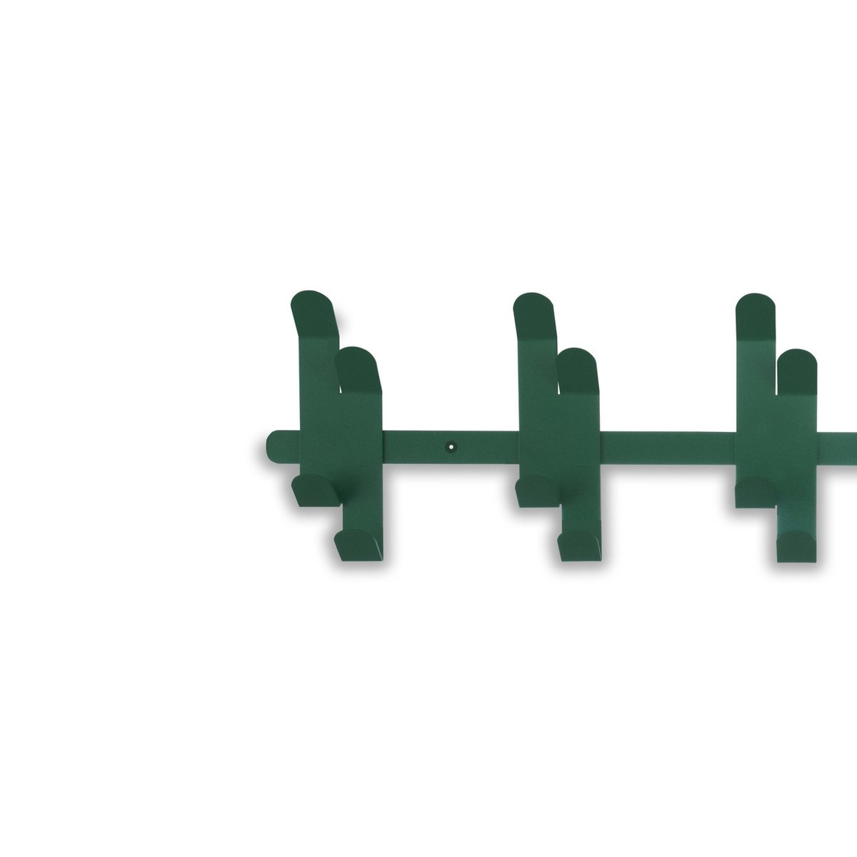 Gorillz Origami Wandkapstok - Groen - 10 Dubbele Haken