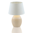Näve Talia Keramische Tafellamp Beige 31cm