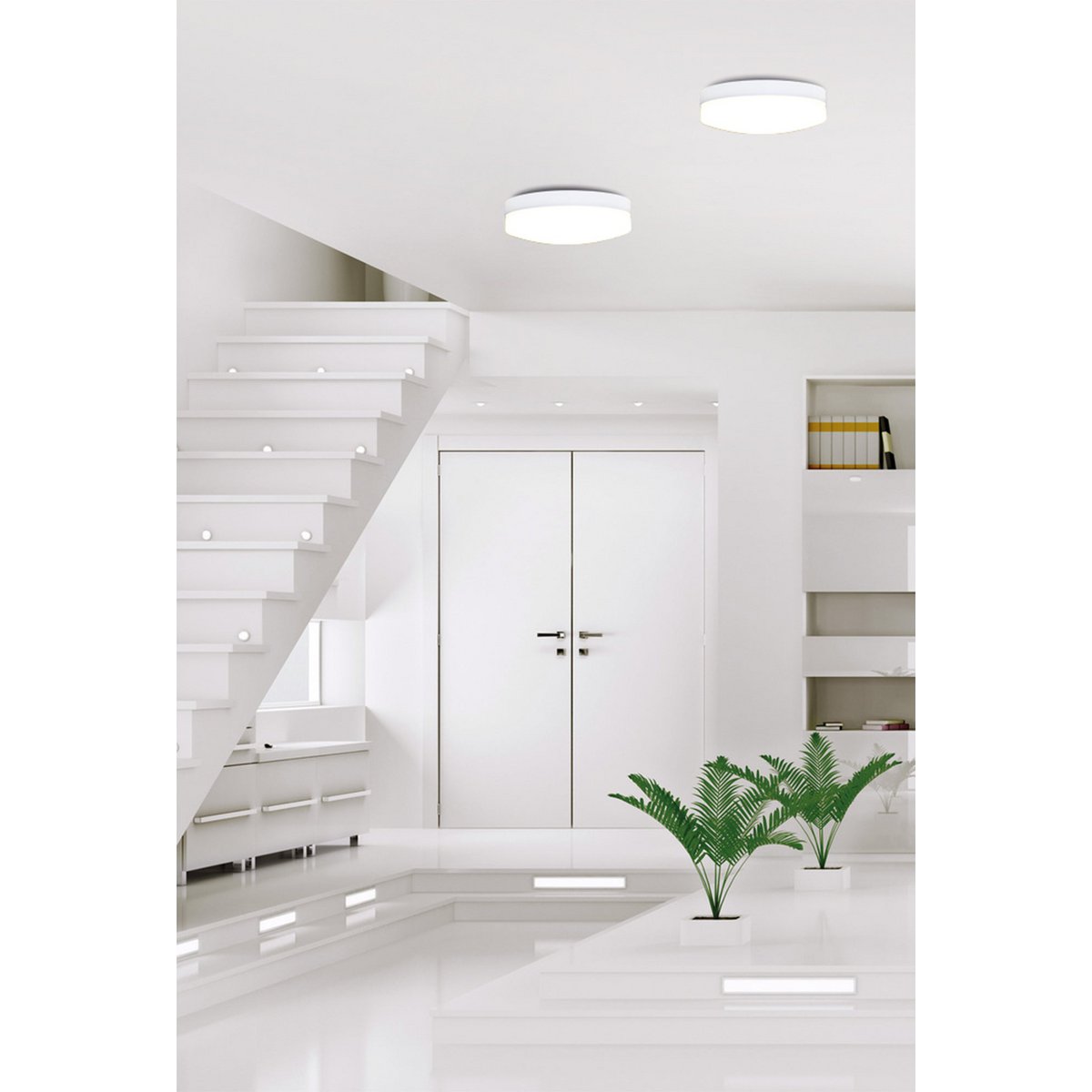 LED plafondlamp "Cool" Näve 25,5cm RGB