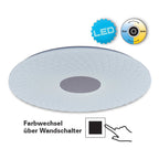 LED Plafondlamp Porto - Kristal 43cm