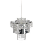 Näve Leuchten Hanglamp Chroom 32cm Elegant Gloeilamp